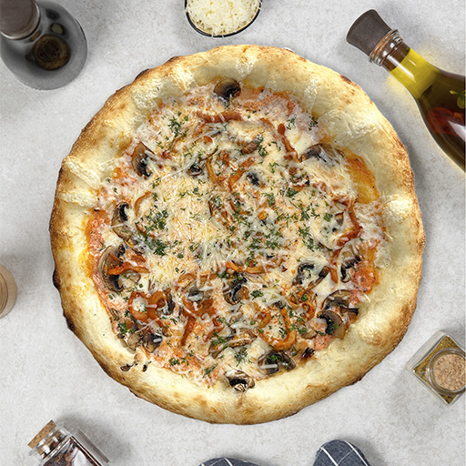 Пицца с кальмаром