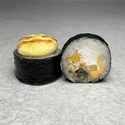 Запеченный Мидии три сыра