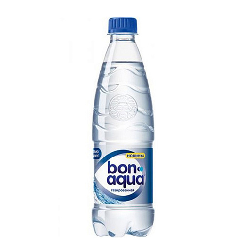 газ. вода: Бон Аква газ 0,5л
