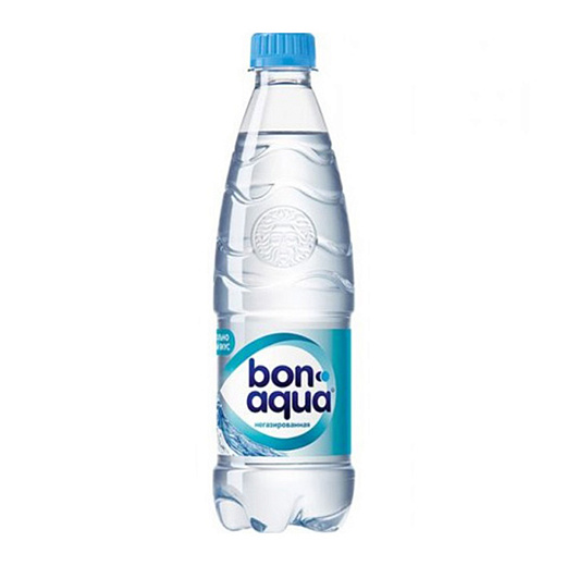 газ. вода: Бон Аква без газа 0,5л